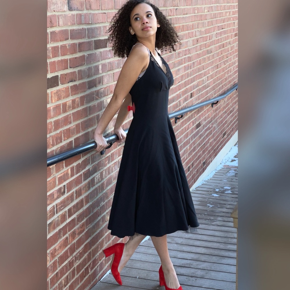 Beautiful Vintage Little Black Dress - 9/10